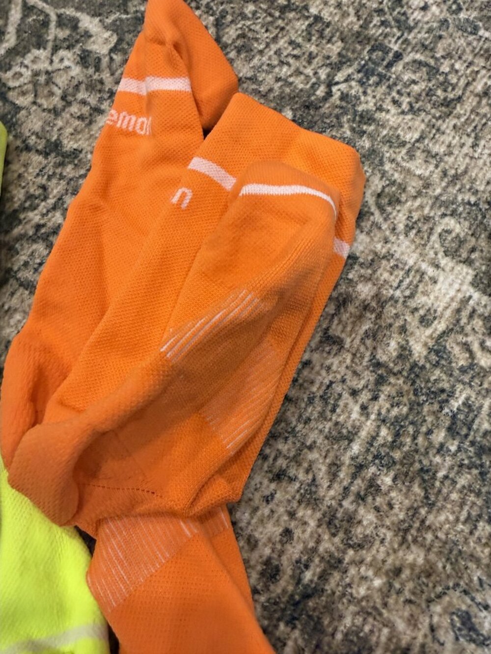 lululemon Sock Lot 5 Pairs Running Crew Womens - Picture 3 of 6